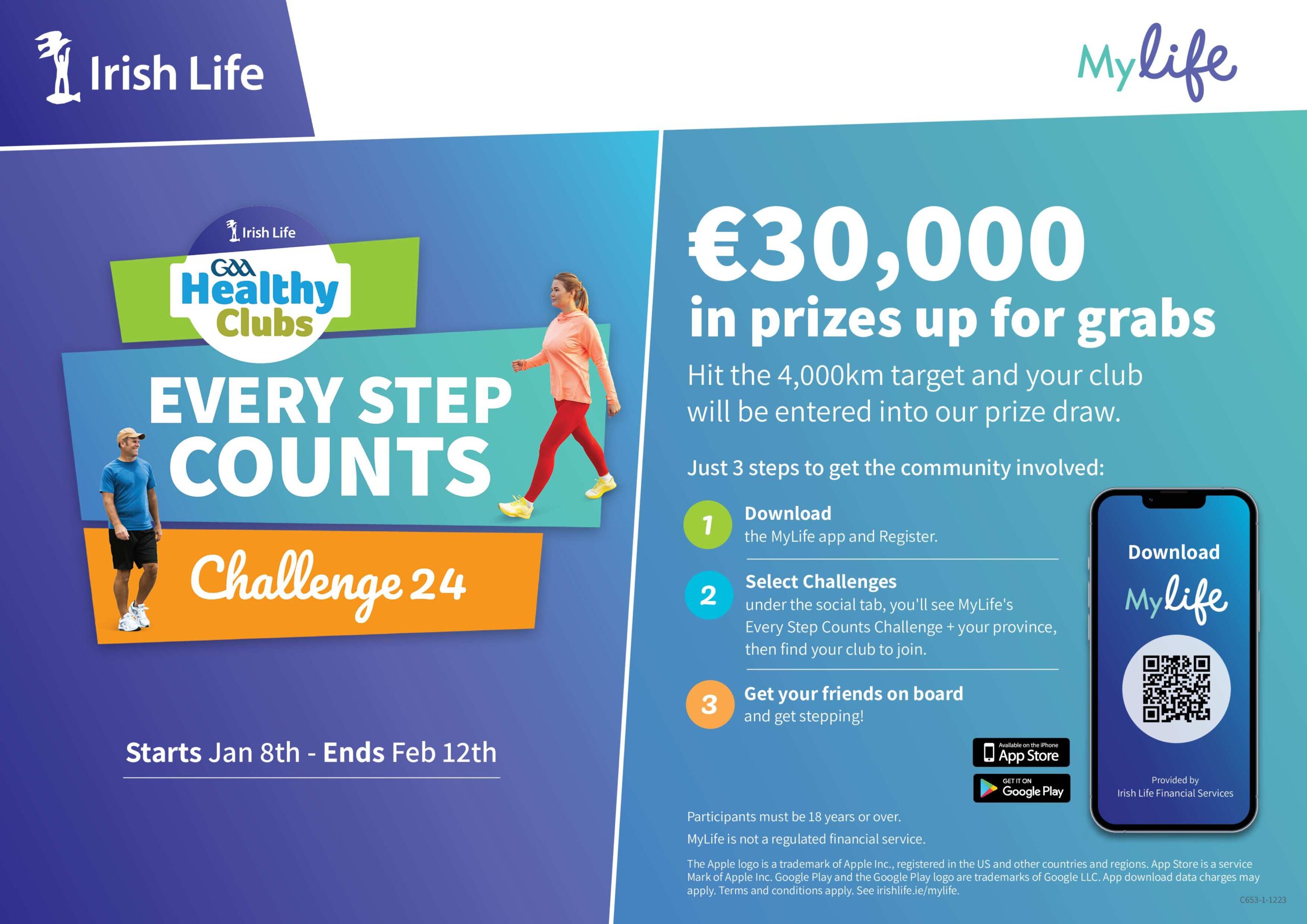 Event Ireland Lights Up Irish Life Every Step Counts Challenge   ESC24 A4 Lscape Scaled 