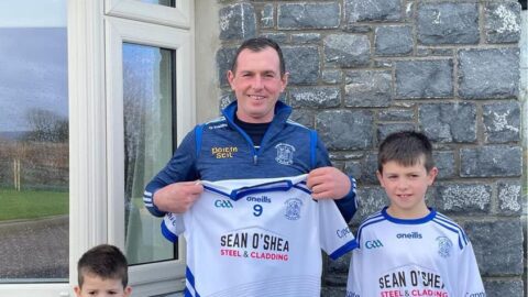 Jerseys sponsored by Sean O’ Shea Steel & Cladding