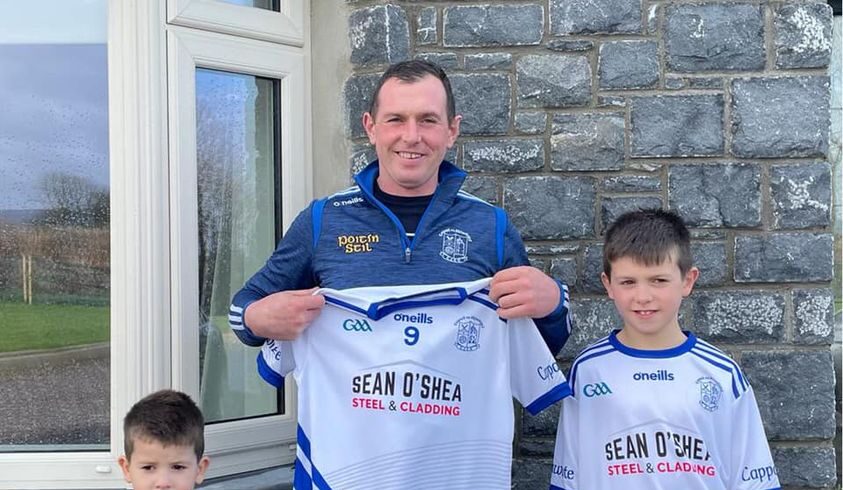 Jerseys sponsored by Sean O’ Shea Steel & Cladding